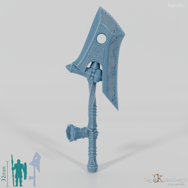 Valiant Hero - Weapon - Scepter (gerade Hand)