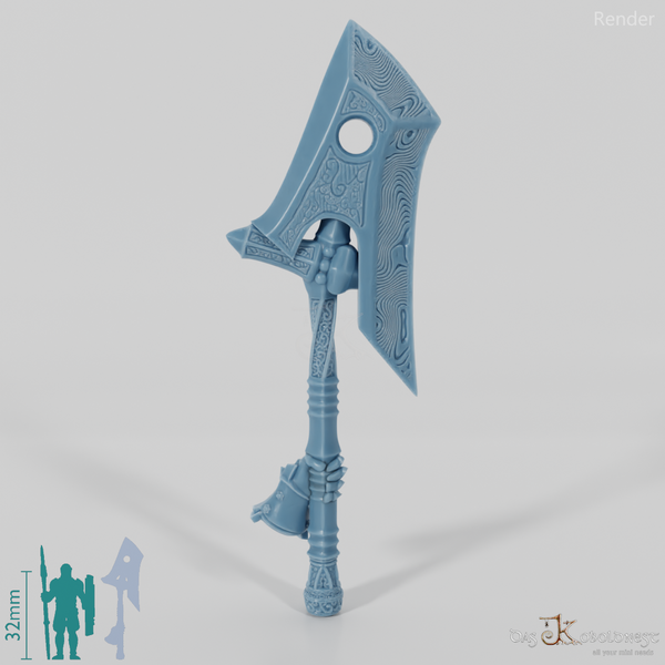 Valiant Hero - Weapon - Scepter (abgewinkelte Hand)