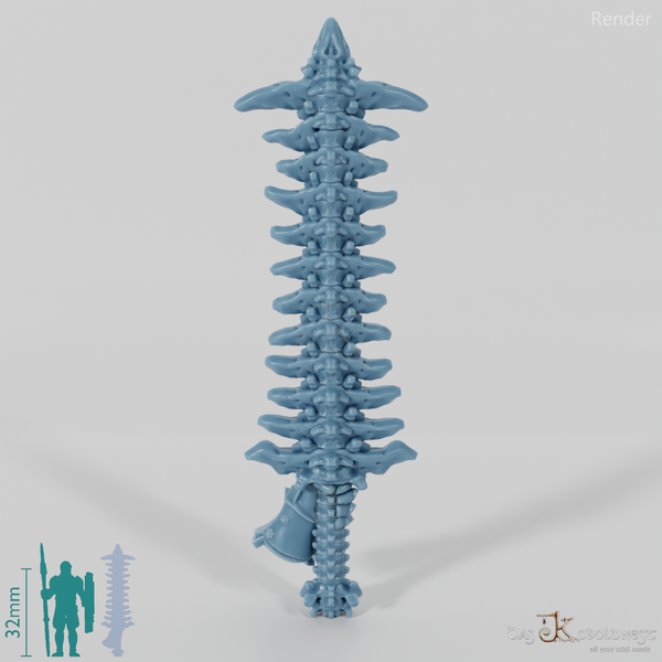 Vile Hero - Weapon - Spine Sword B (abgewinkelte Hand)