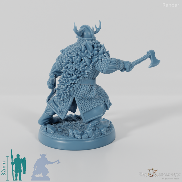 Viking warriors from the White Bear Clan 01