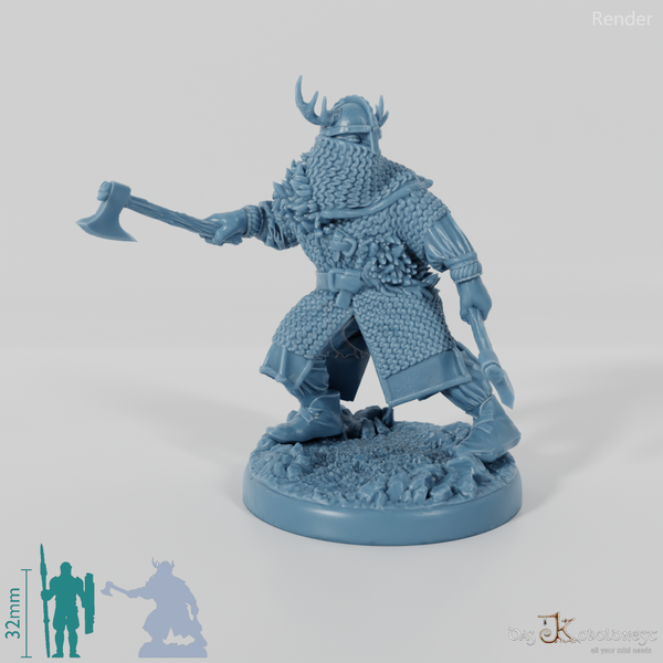 Viking warriors from the White Bear Clan 01