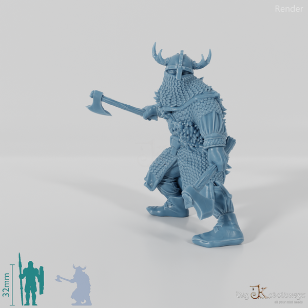 Viking warriors from the White Bear Clan 01