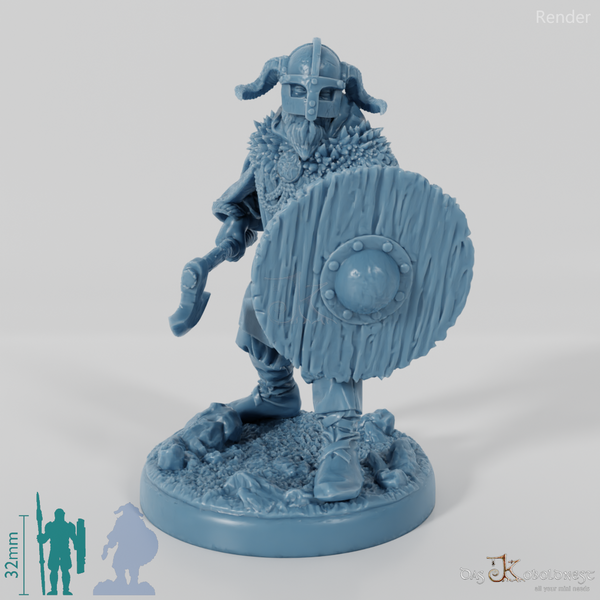 Wikinger-Krieger vom Weißbärenclan 03