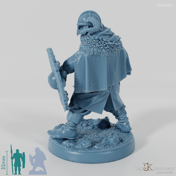 Wikinger-Krieger vom Weißbärenclan 03