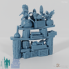 Shelf - Rough-hewn alchemy shelf