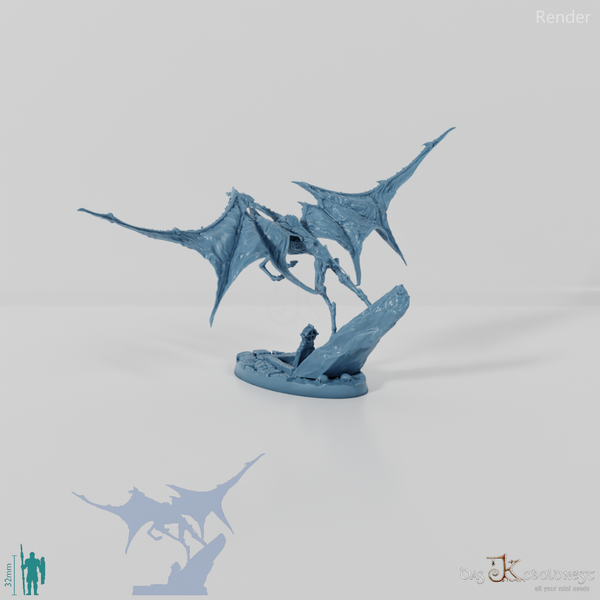 Untoter Skelettpegasus