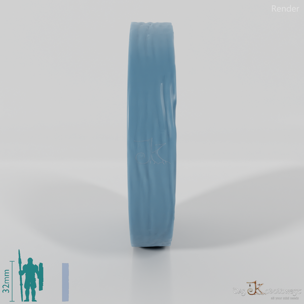 Halfling Cave Door - Wooden Framed Door 02