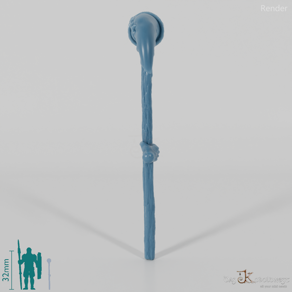 Halfling fruit picker with hand