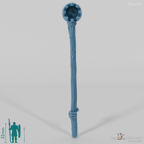 Halfling fruit picker, gripped below with hand