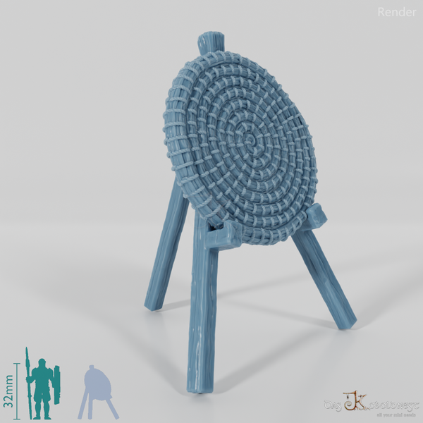 Stroh-Zielscheibe 02