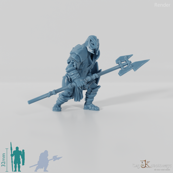 Kriegsork-Speerkämpfer 04