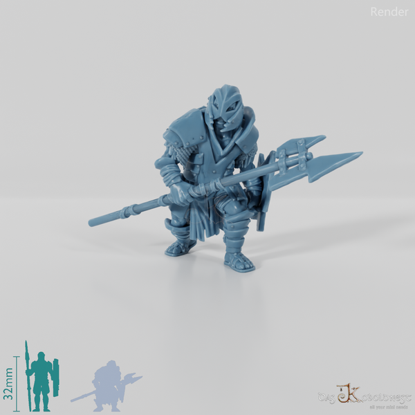 Kriegsork-Speerkämpfer 04