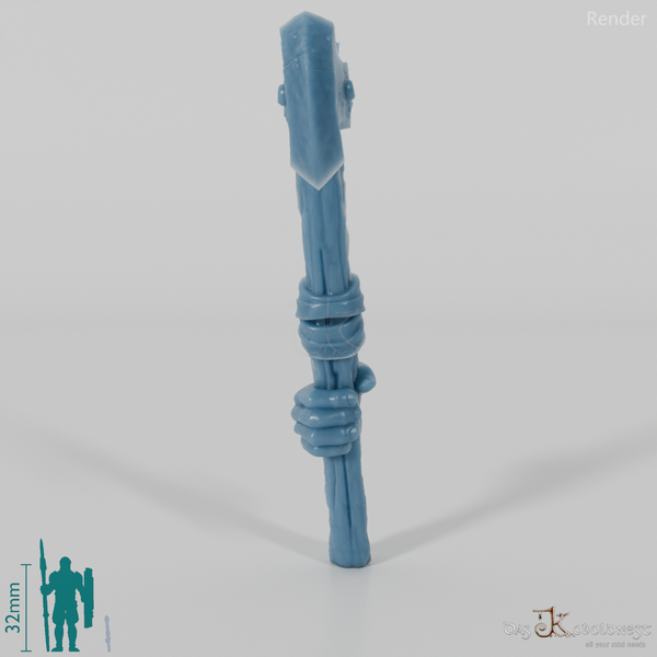 Halfling ax A with hand