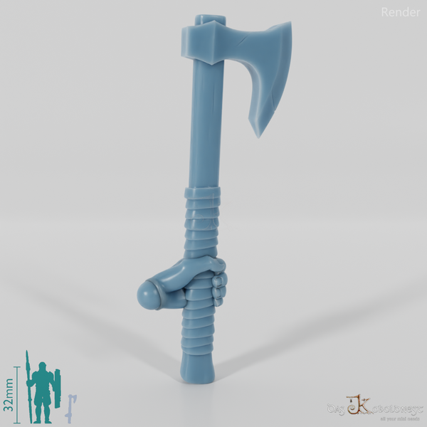 Rider ax 2 with hand