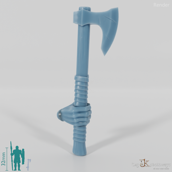 Rider ax 2 with hand