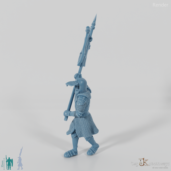 Axtkrieger der Lehnsgüter - Bannerträger