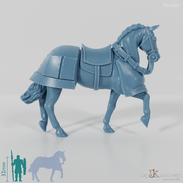 Pferd der Lehnsgüter - Anführer der Axtkrieger