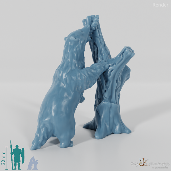 Badger - Foraging badger