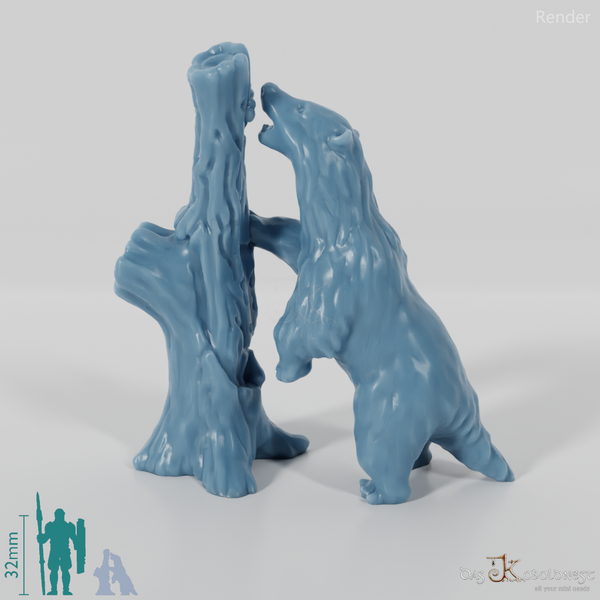 Badger - Foraging badger