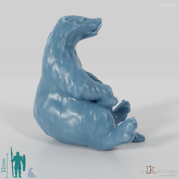 Badger - Sitting badger