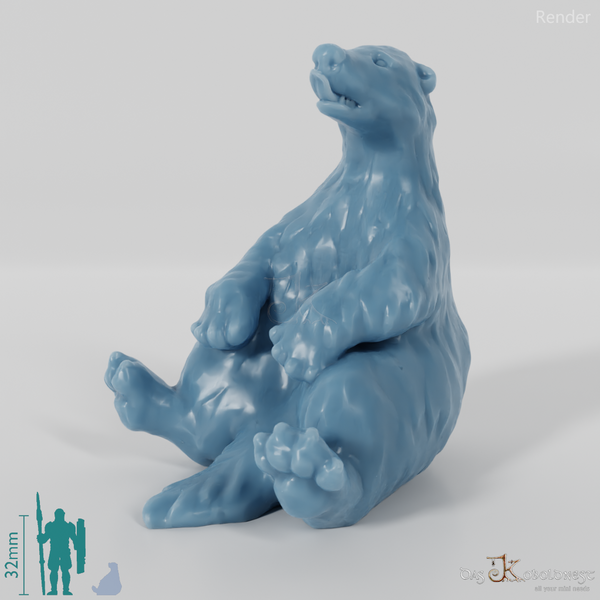 Badger - Sitting badger