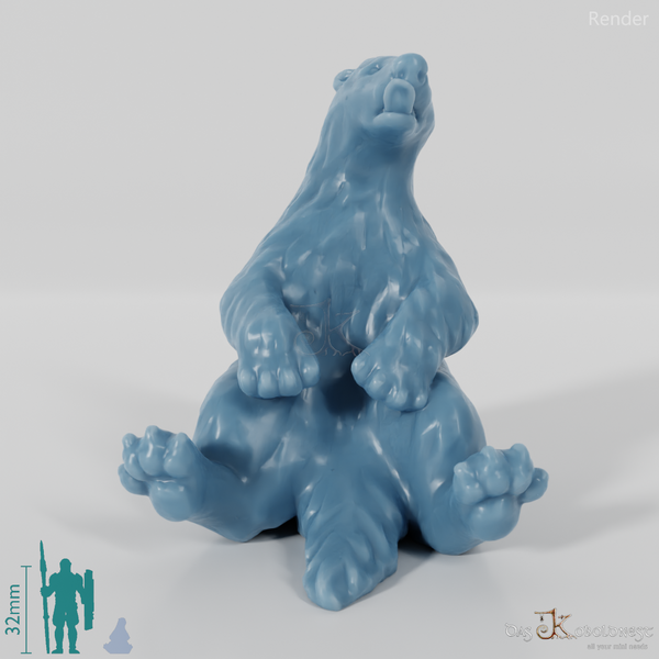 Badger - Sitting badger