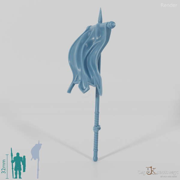 Menschen-Banner B mit Hand (Gonthan)