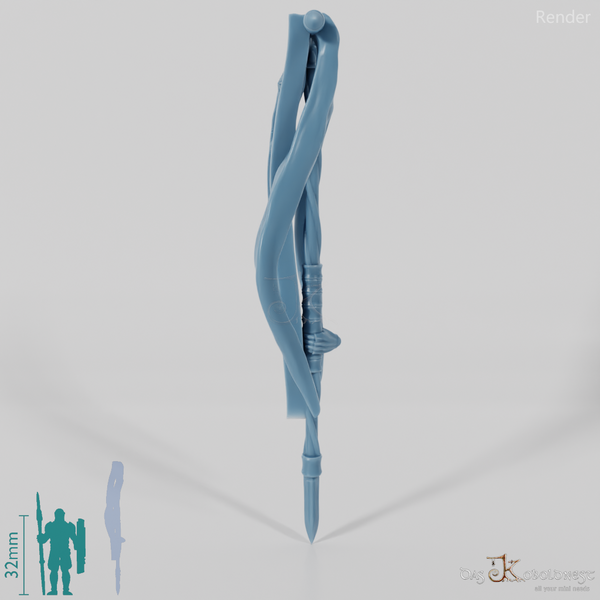 Elf banner with hand