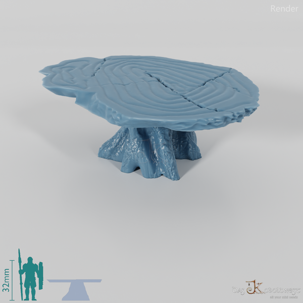 Tisch - Rustikaler Holztisch 01