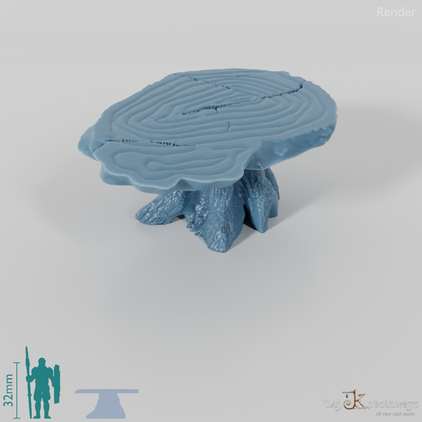 Tisch - Rustikaler Holztisch 01