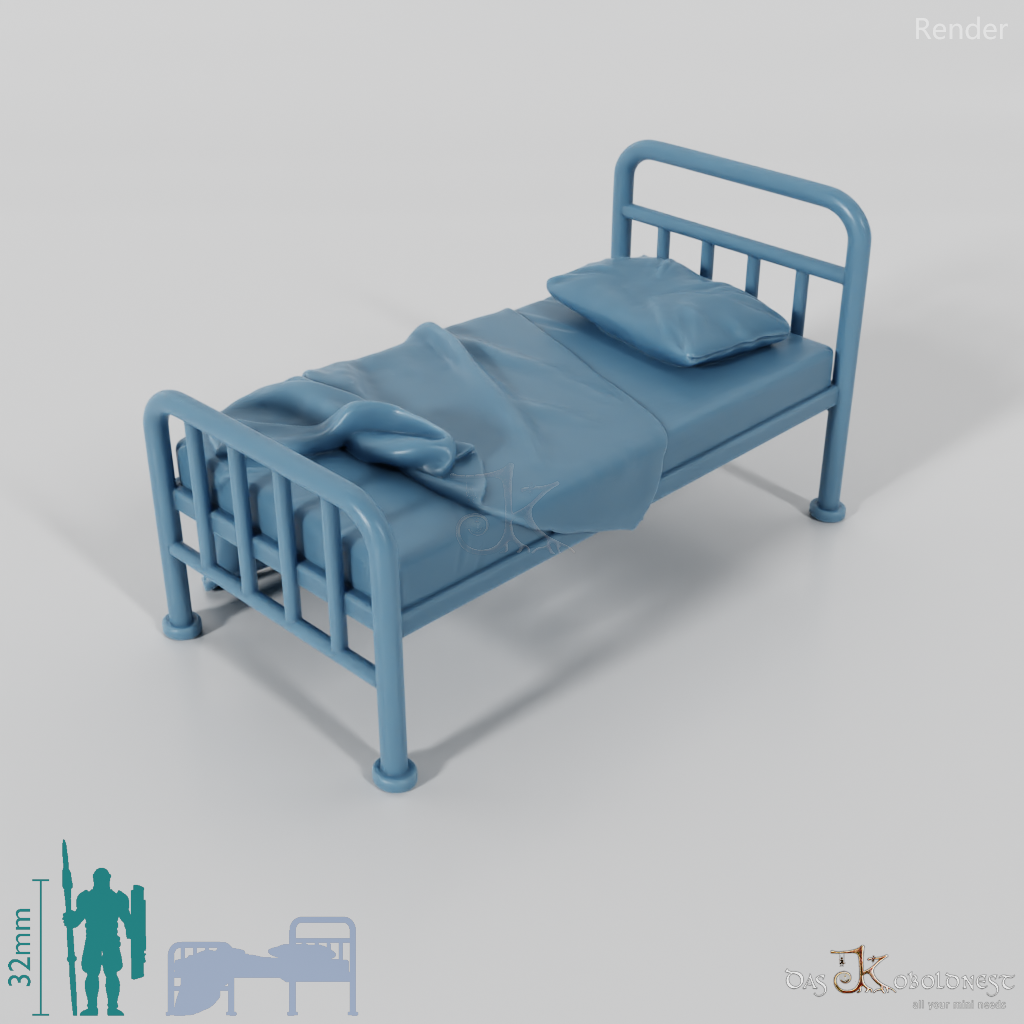 Bett - Krankenbett