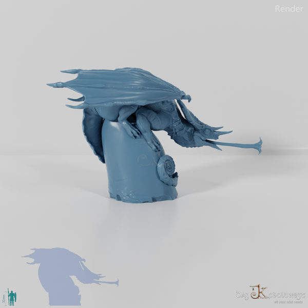 Flower Tongue - Chameleon Dragon