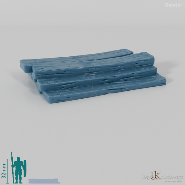 Boat building - stack of boards