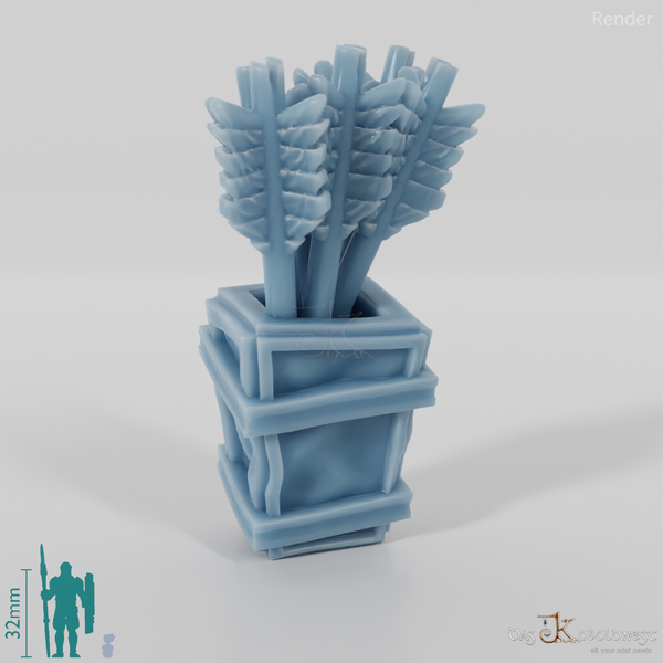 Half-orc bolt quiver