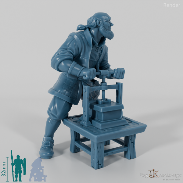 Buchbinderei - Alter Buchbinder