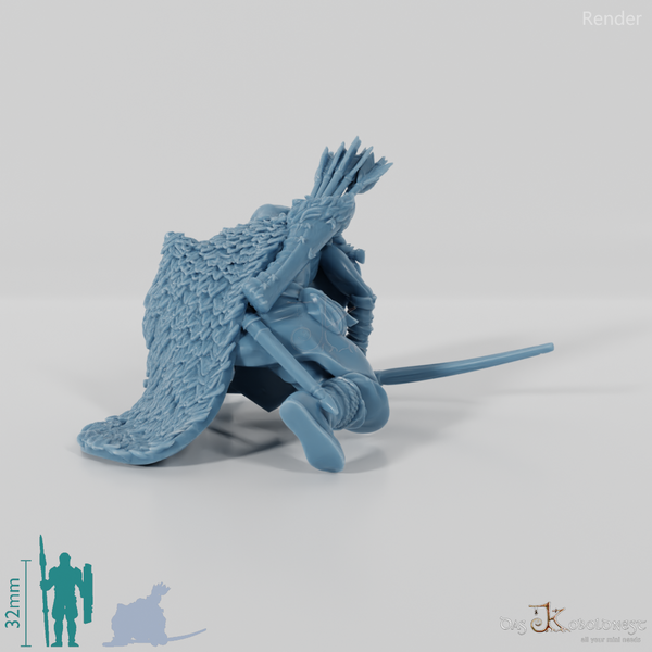 Waldläufer mit Bogen D