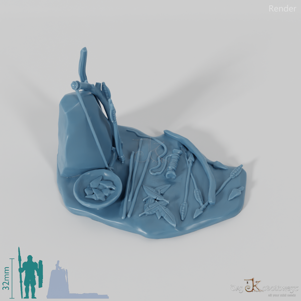 Bow and arrow building site