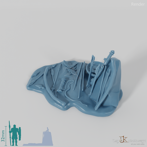 Bow and arrow building site