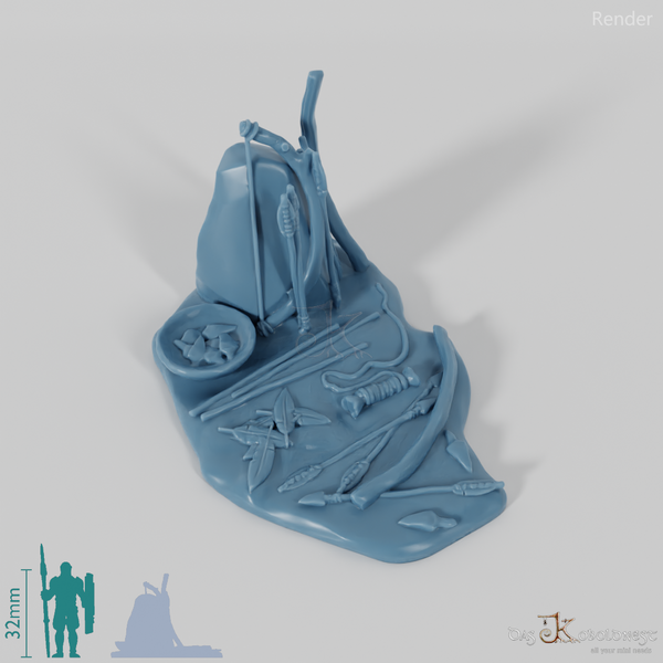 Bow and arrow building site