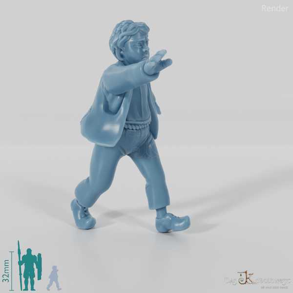 Godric Shepherd, Besorgtes Kind