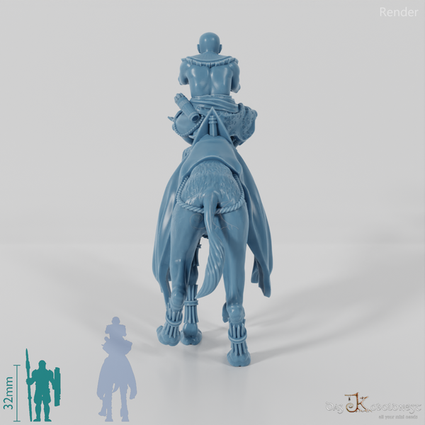 Südmenschen-Stammeskrieger Kamelreiter C