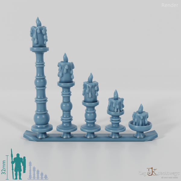 Candle - Candle Holder (Thick)