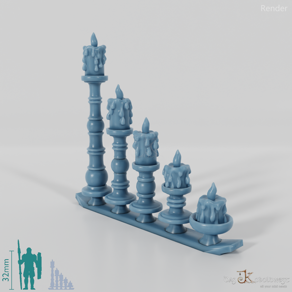 Candle - Candle Holder (Thick)