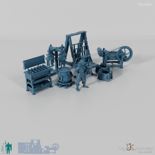 Candle foundry - complete set