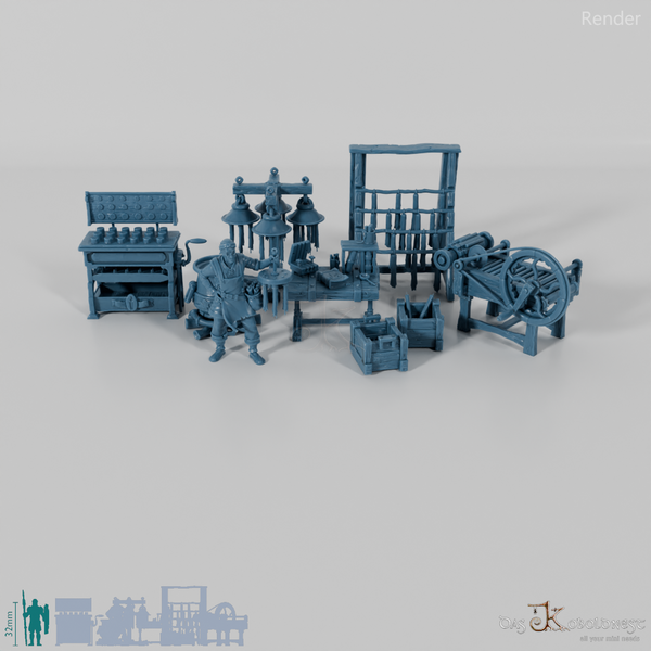 Candle foundry - complete set