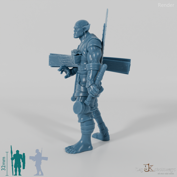 Carpentry - Orcish - Orc carpenter