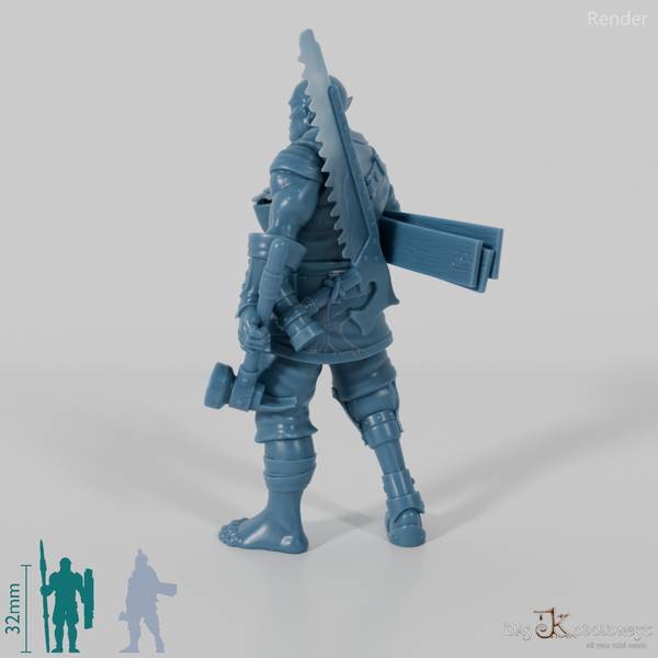 Carpentry - Orcish - Orc carpenter