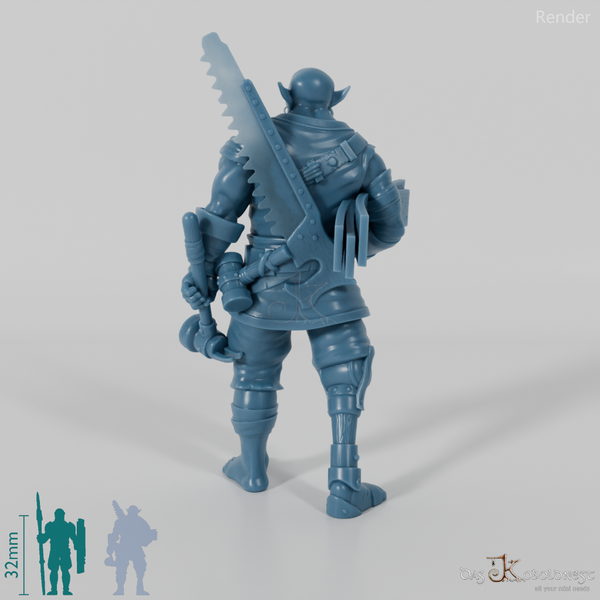 Carpentry - Orcish - Orc carpenter