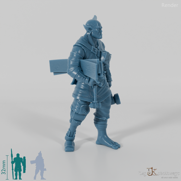 Carpentry - Orcish - Orc carpenter