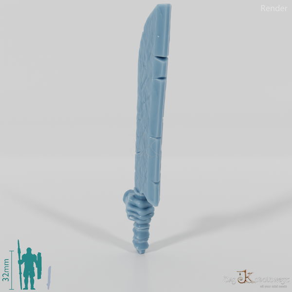 Orc sword B with hand